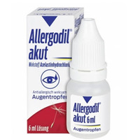 Allergodil 抗急性过敏性炎症滴眼液6ml花粉症缓解眼部不适眼睑红肿发痒