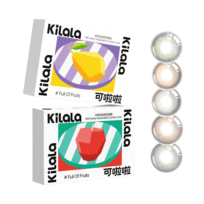 【可啦啦】满杯果果系列半年抛美瞳