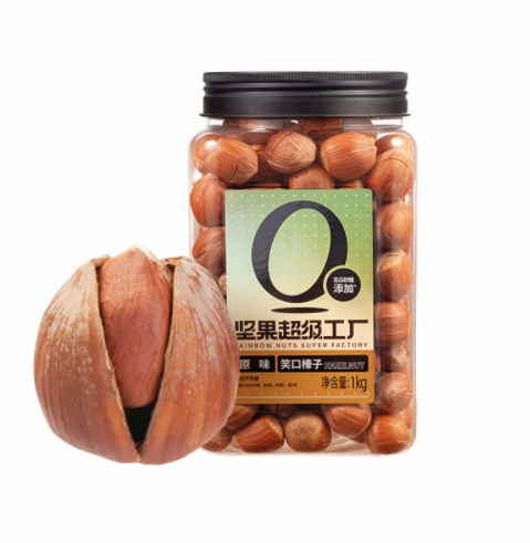 58.64元包邮！天虹牌 美国进口原味大榛子1kg