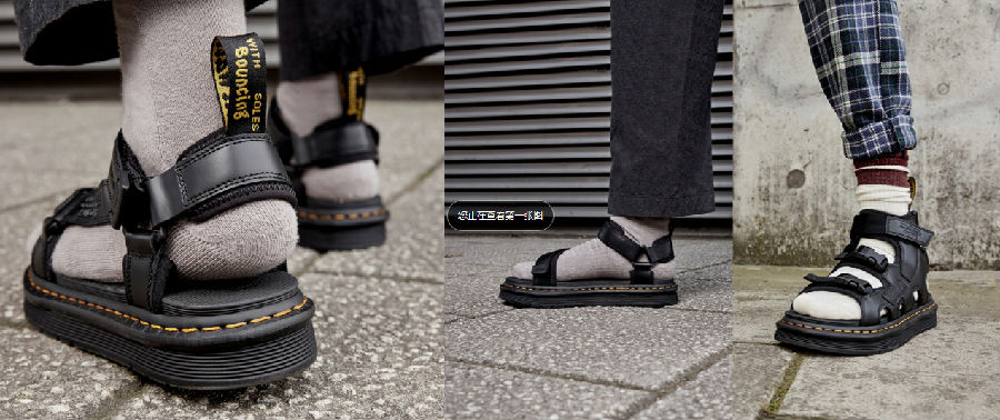 Dr. Martens X 日本凉鞋品牌Suicoke 推出联名鞋款今夏最帅气的一双凉鞋