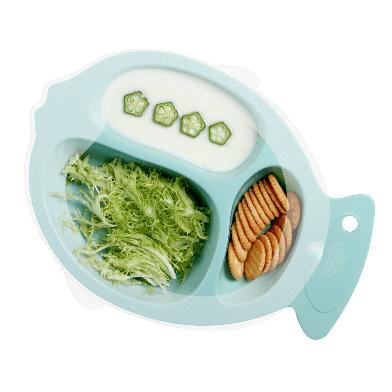 【贝恩施】儿童分格餐盘宝宝辅食餐具