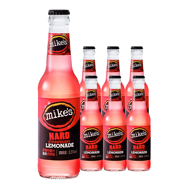 【7.9秒杀！】百威mikes气泡酒330MLx2罐