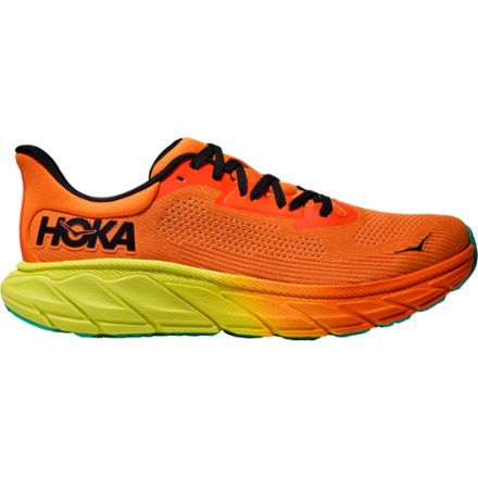 HOKA Arahi 7 男士跑鞋 Electric Tangerine/Black 12