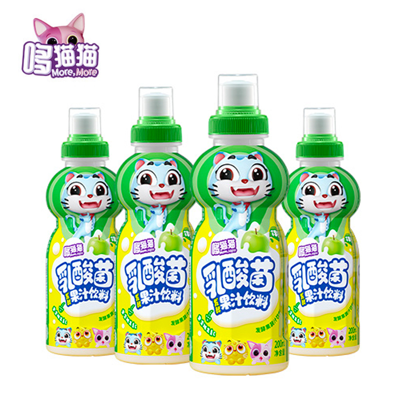 拍3发12哆猫猫乳酸菌发酵儿童果汁饮料