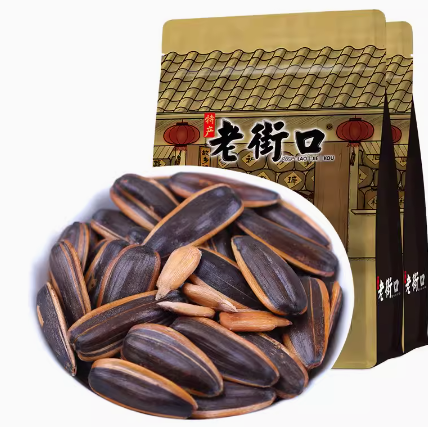 6.5元/斤！老街口 焦糖瓜子500g*4袋