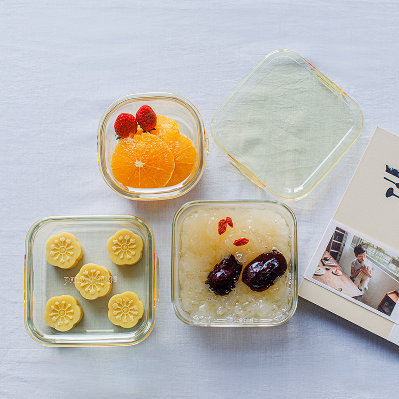 【直营】iwaki怡万家耐热玻璃保鲜饭盒