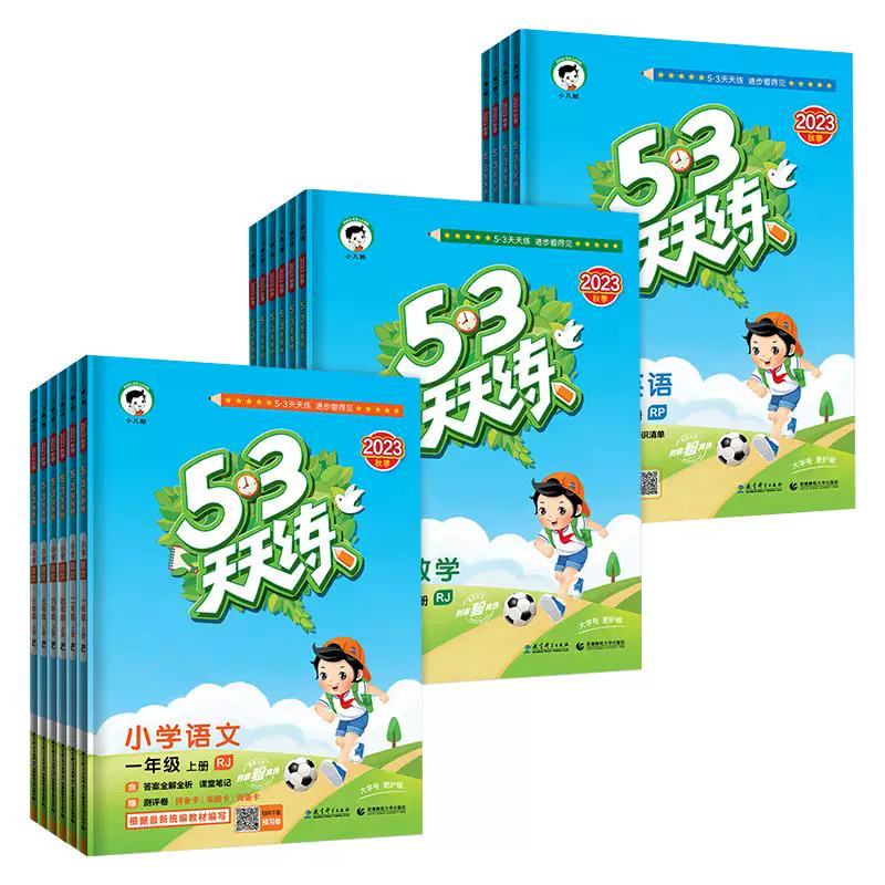 53天天练人教版1-6年级练习册