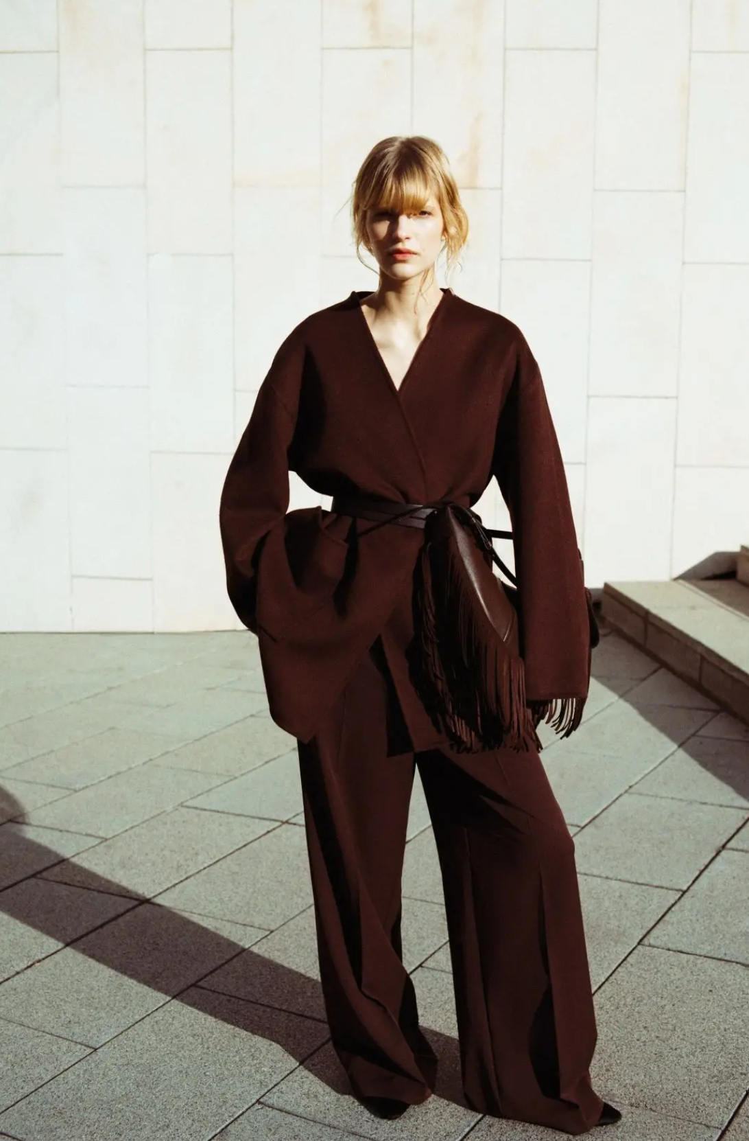 H&M Wide-Leg Dress Pants