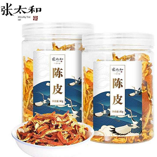 19.9元包邮！张太和 陈皮干丝 80g*2罐