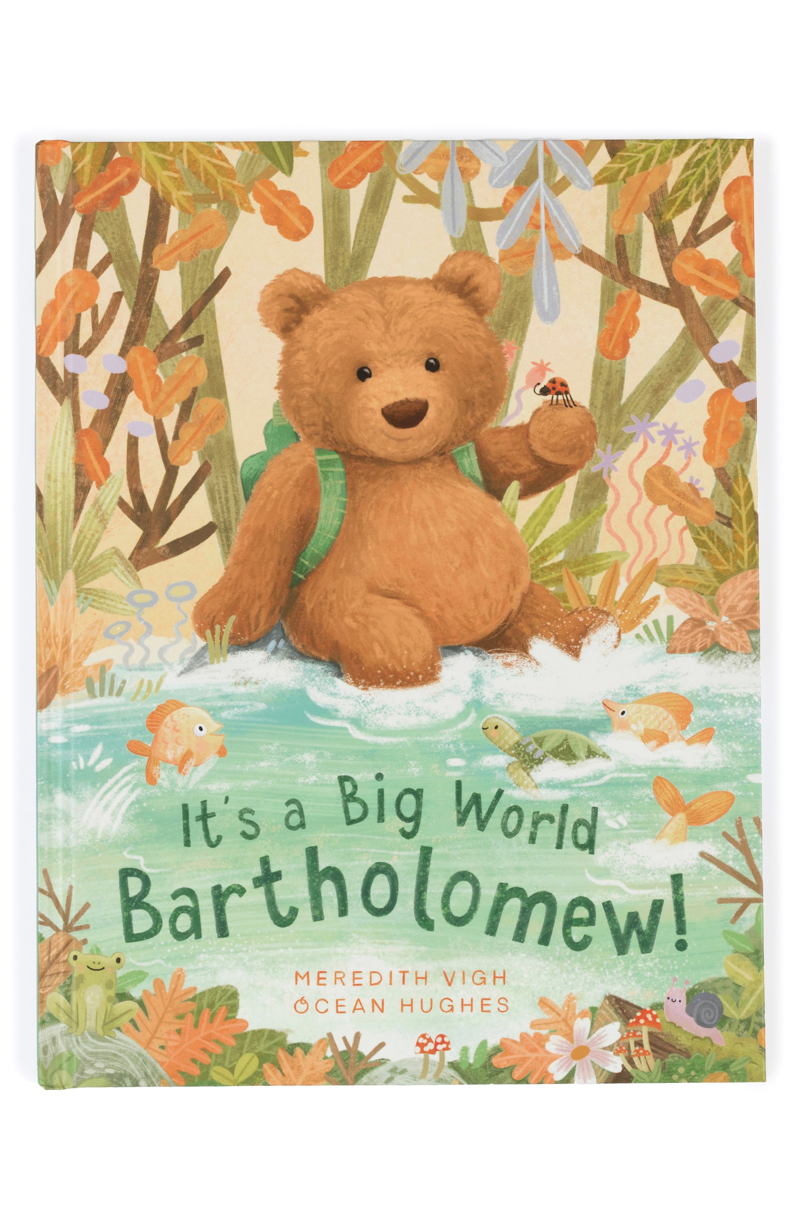Jellycat 'It's a Big World Bartholomew' Board Book
