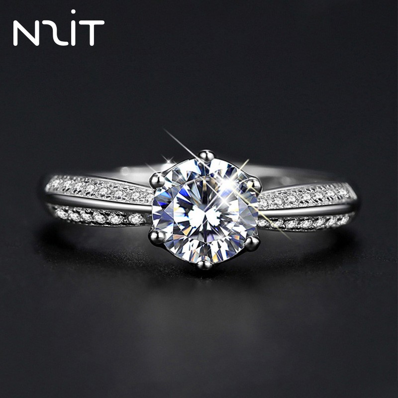 【漏洞价99元】N2IT约1克拉莫桑石戒指