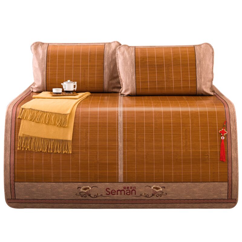 1.5米49元【送枕套】双面两用竹席