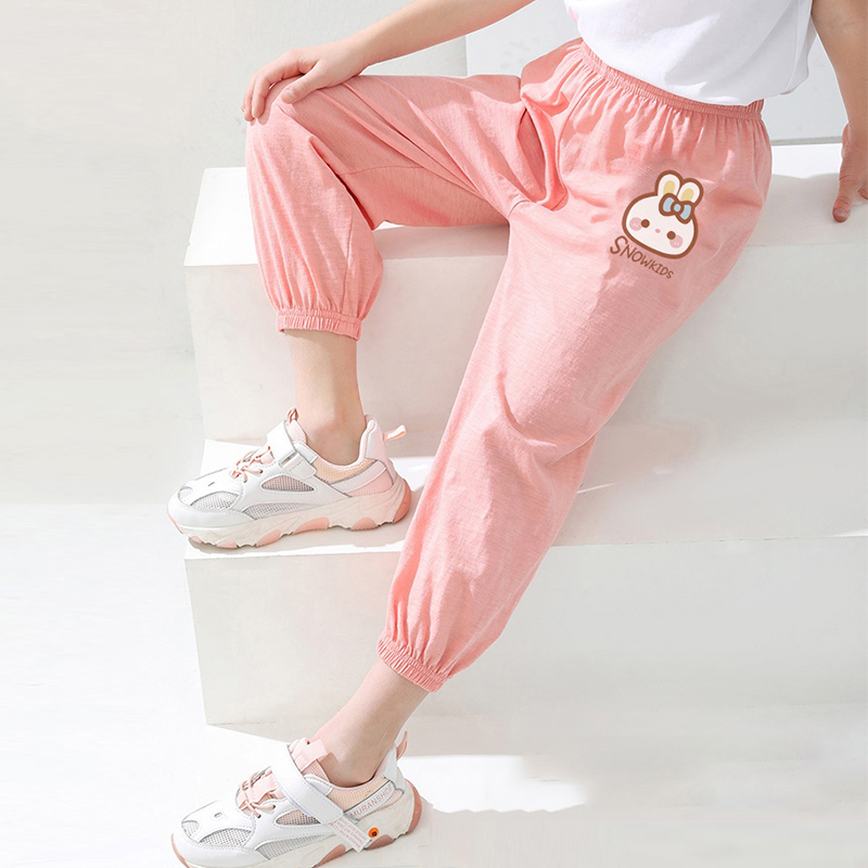 雪中飞2022春夏新款纯棉防蚊裤