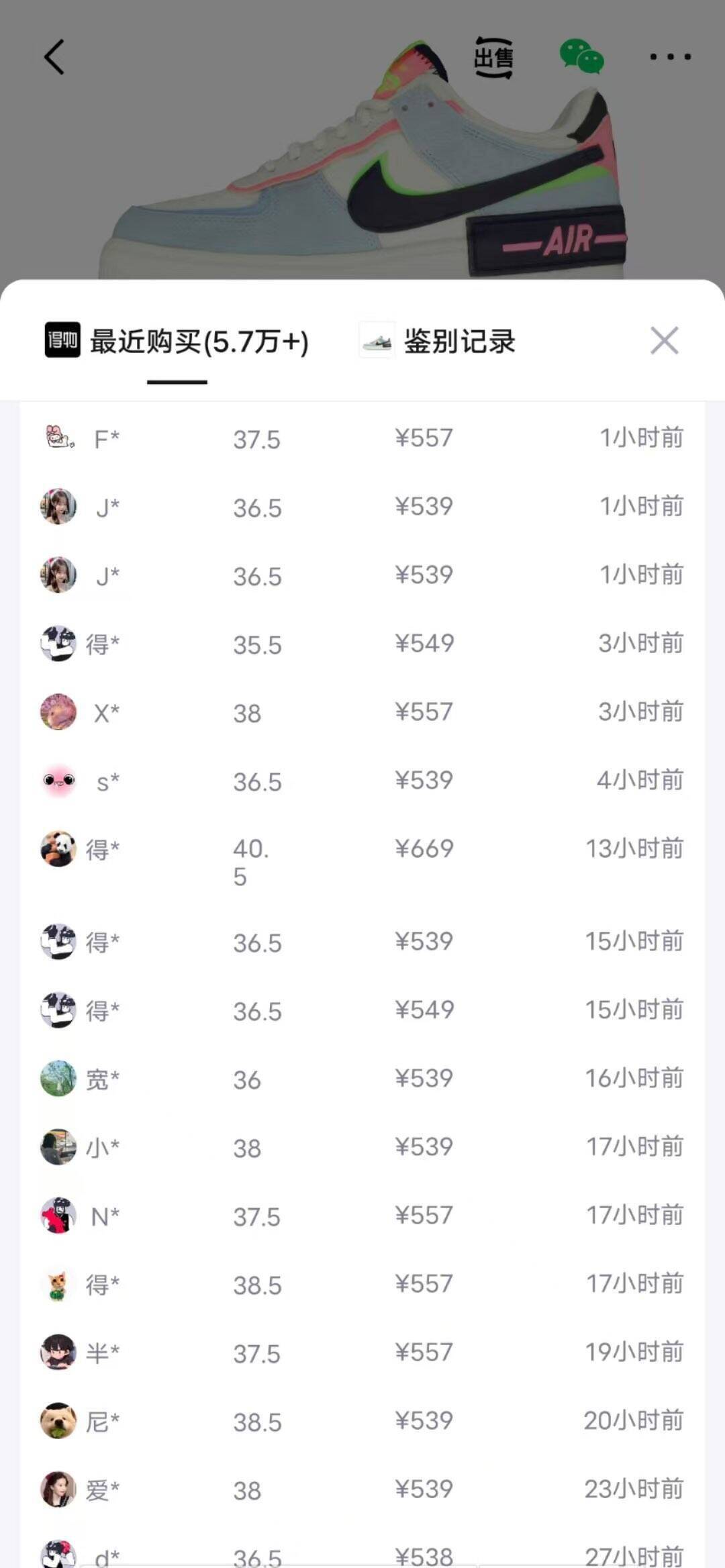 【限时抢购】耐克Air Force 1运动鞋 到手价仅408元！