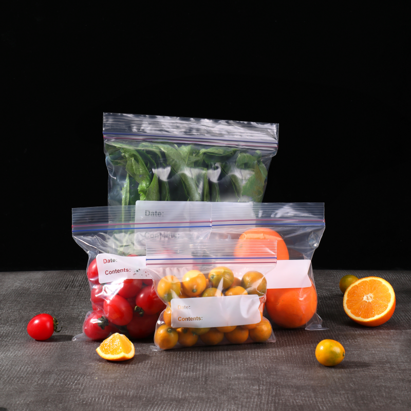 【食品接触级！】双咔密实保鲜袋套装45只