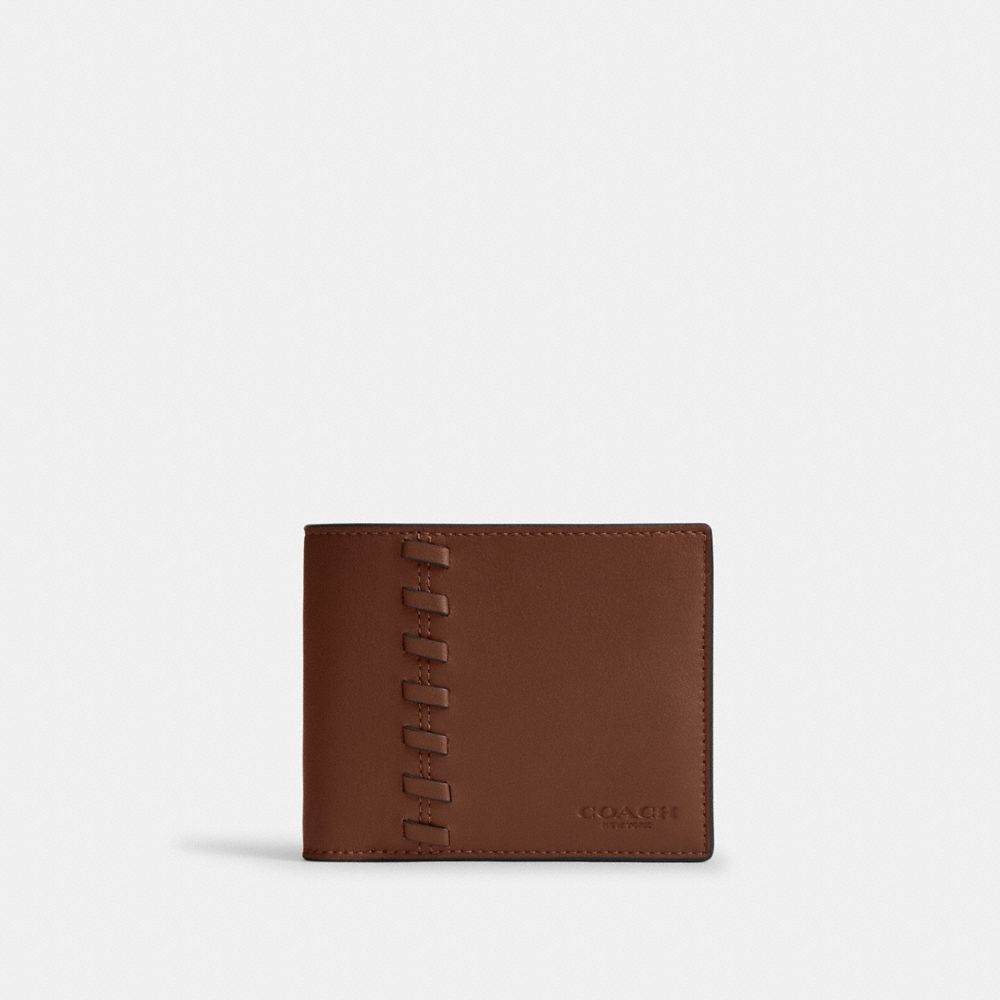 coach 3 in 1 wallet with whipstitch CBE04-QB/SD