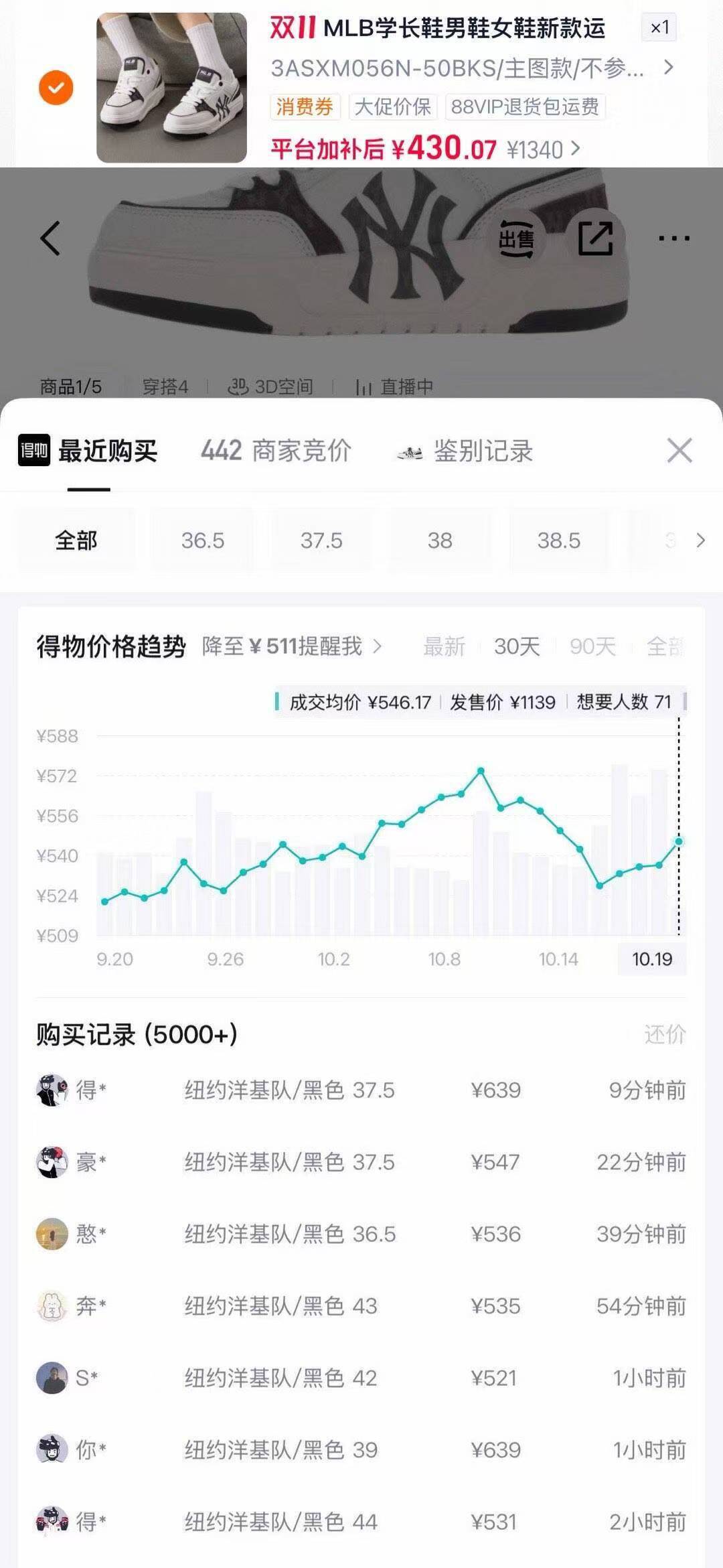 MLB牛仔布帽单拍到手438元