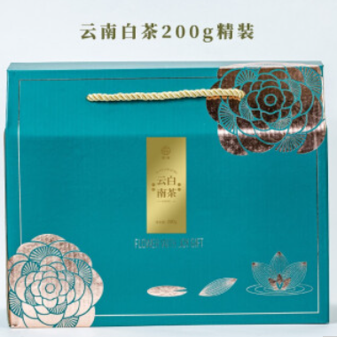 42元包邮！原珠 正宗云南古树大叶老白茶礼盒装200g
