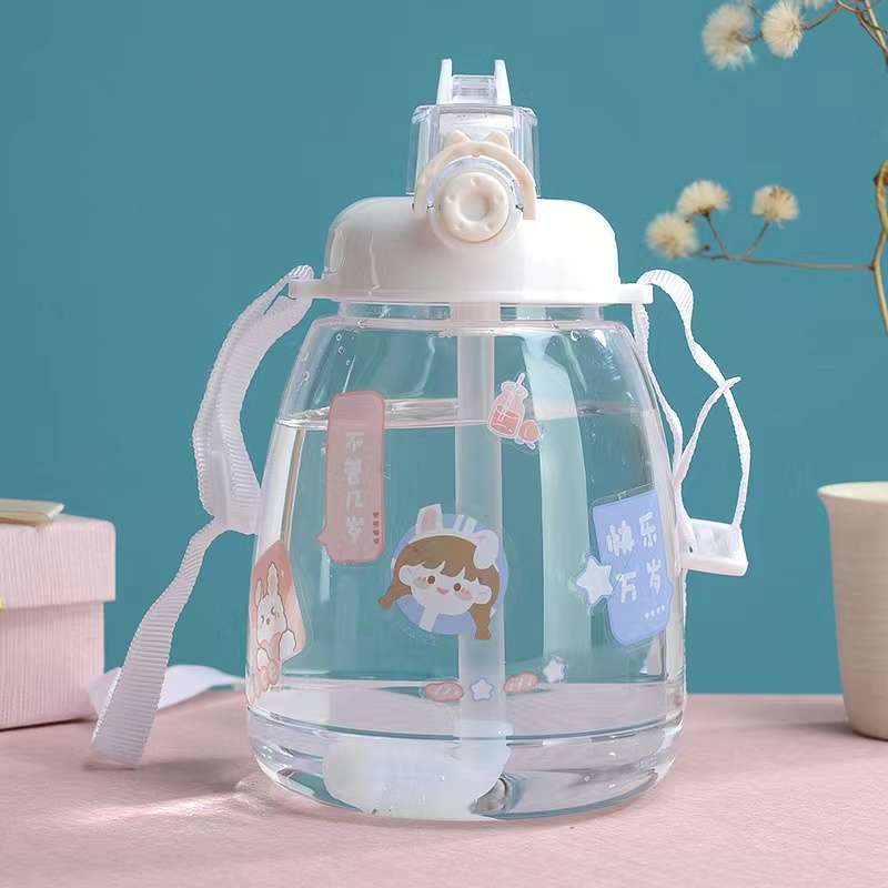 8.9包邮！味之享超大容量运动水壶1300ml