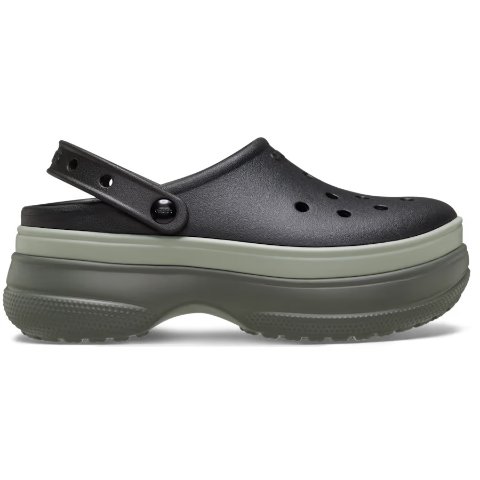 Crocs Stacked Clog 经典款厚底洞洞鞋