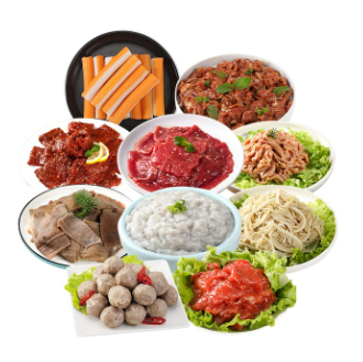 99元包邮！蜀海火锅食材虾滑牛肉潮汕组合*任选5件