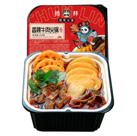 25.24元包邮！椿林重庆自热火锅 4荤2素6盒