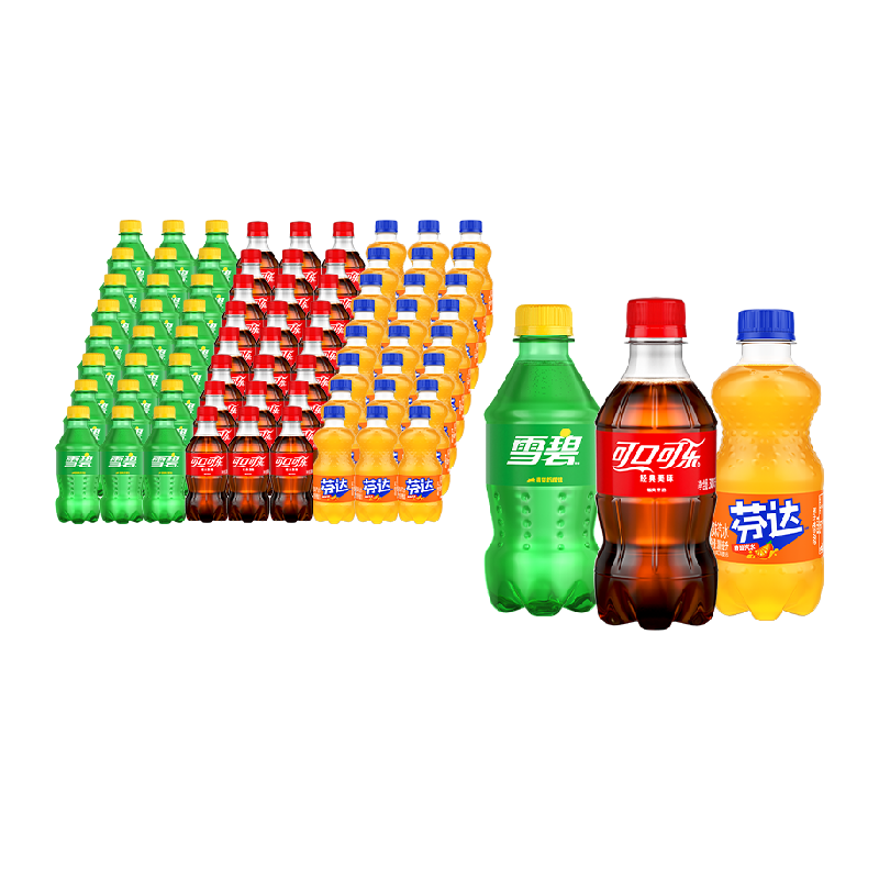 可口可乐原味mini罐300ml*24瓶*3箱