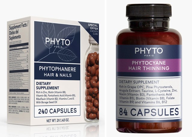 Phyto CANE Dietary Supplement for Thinning Hair capsules.