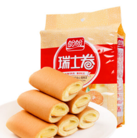 折6.1元/件！盼盼 瑞士卷(香橙味)240g（需拍5件 付30.5元包邮）