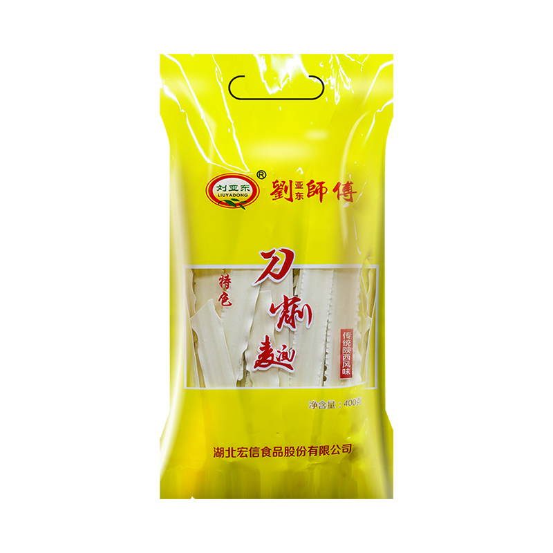刘亚东特色刀削面400g*3包