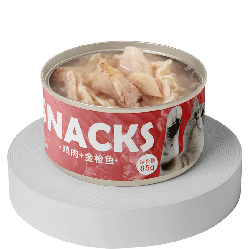 【淘派特】鸡肉金枪鱼白肉猫粮6罐85g