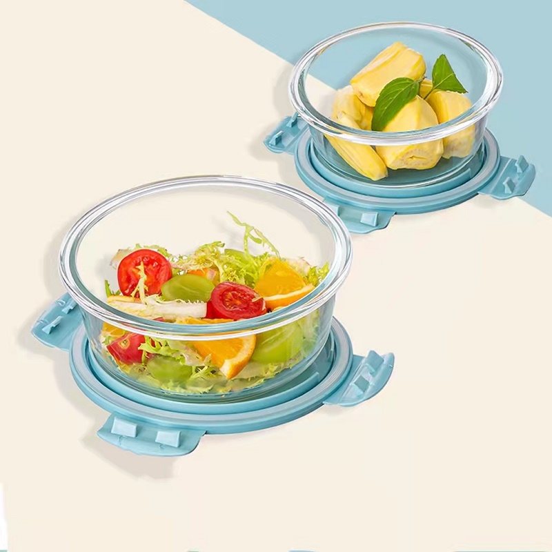 可签到！玻璃保鲜碗泡面碗400ml