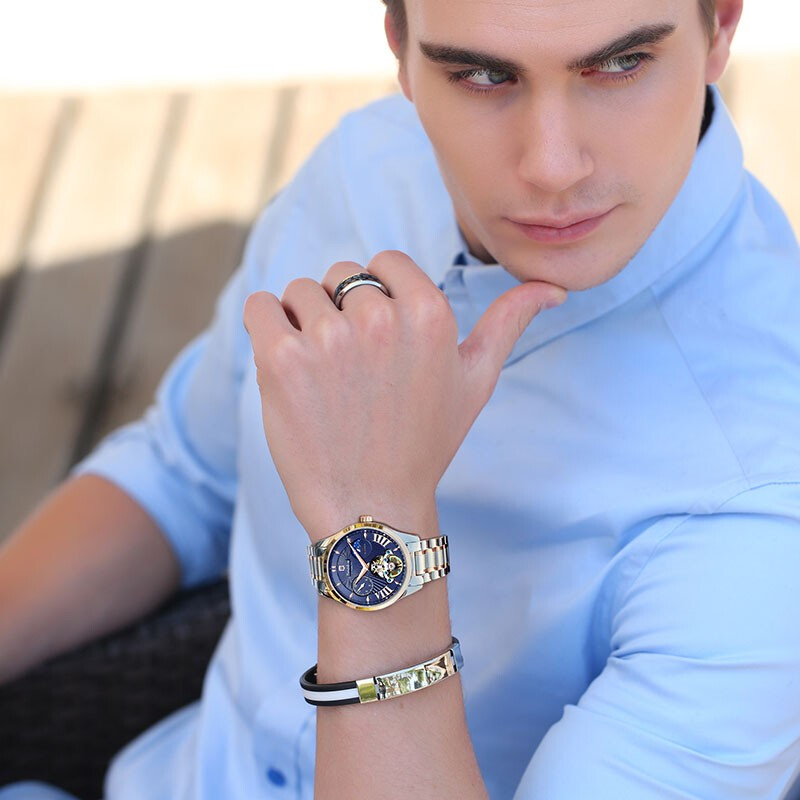 【潮男必备】2022新款男士邦顿手表