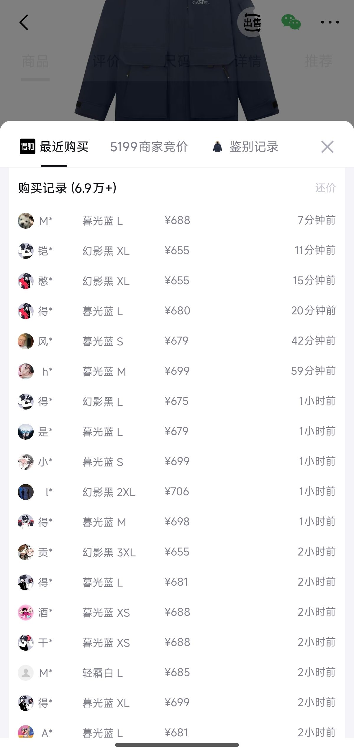骆驼145D派克羽绒服：五折豪车价，购物金到手仅474元