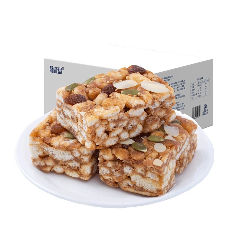 藤壶岛黑糖坚果沙琪玛一箱960g