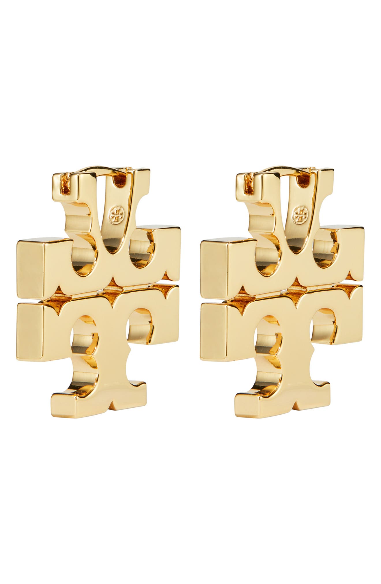 Tory Burch Eleanor Hidden Hoop Earrings