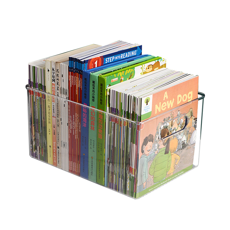 稳定签到书箱收纳箱装书本盒子