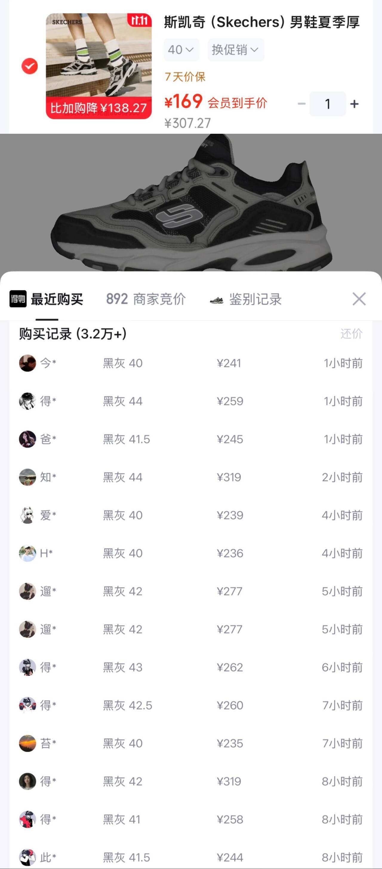 斯凯奇机甲鞋2.0到手价148元