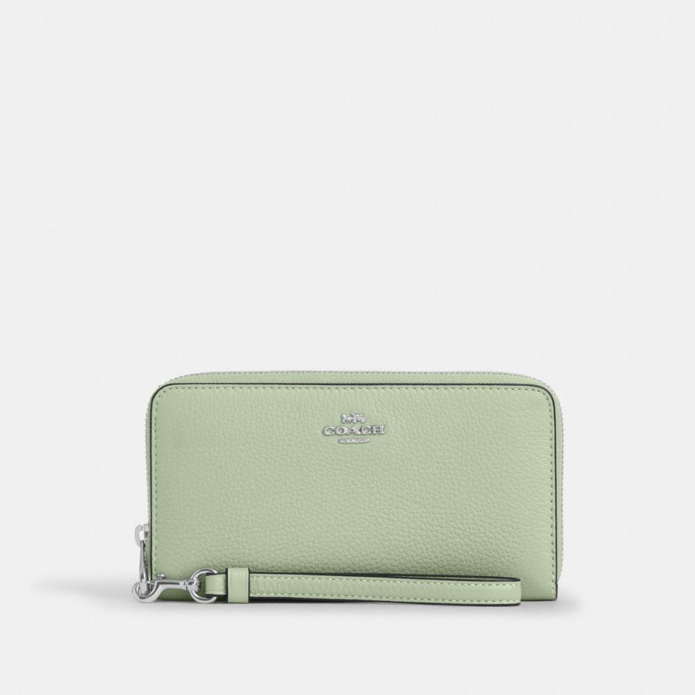 coach long zip around wallet C4451-SVY6N