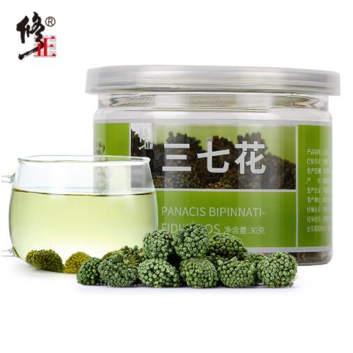 13元包邮！修正 精选三七花茶30g/罐