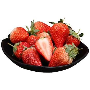 【现摘】正宗丹东牛奶草莓1000g