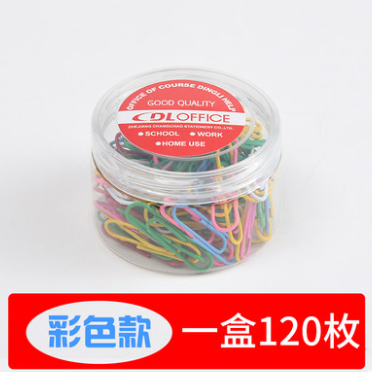 1.2元包邮！回形针办公用品镀镍120枚