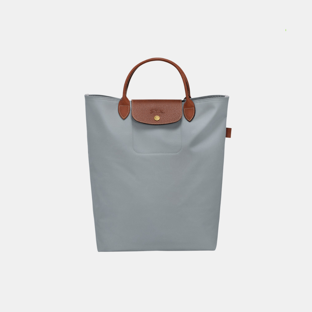 Longchamp Medium Cabas Replay Recycled Canvas Tote