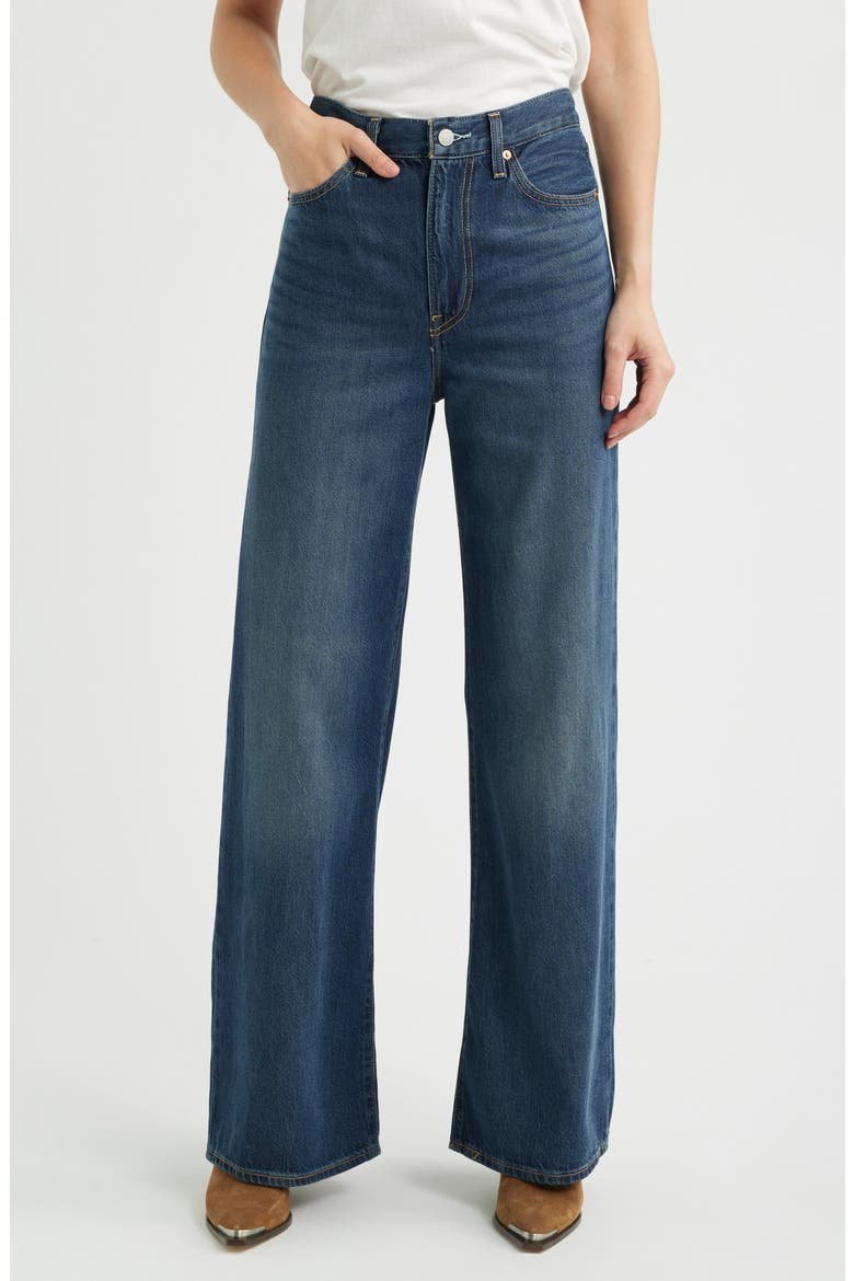Levi's Ribcage 高腰阔腿裤