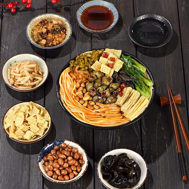 广西柳州原味螺肉螺蛳粉280g*3