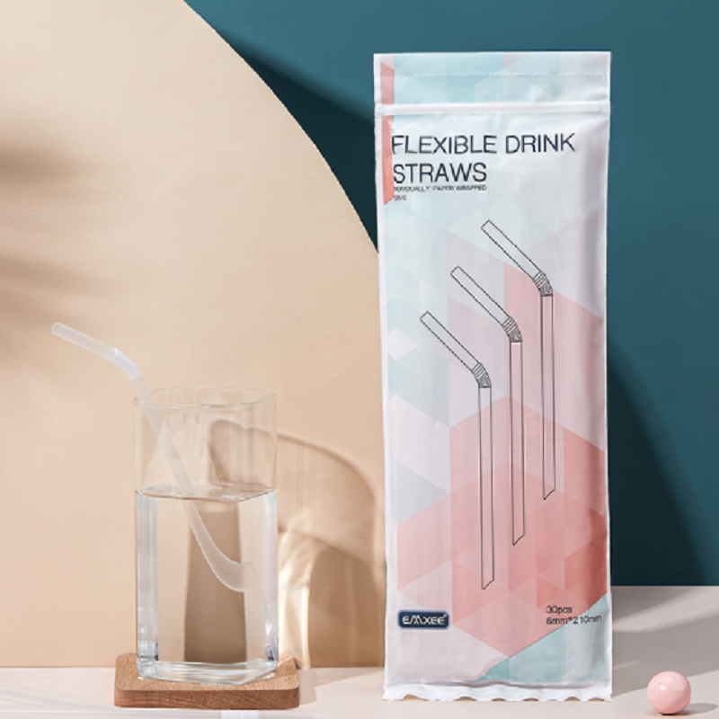 嫚熙一次性吸管独立包装30支