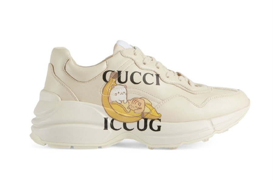 crunchyroll x gucci" bananya"主题系列香蕉猫单品