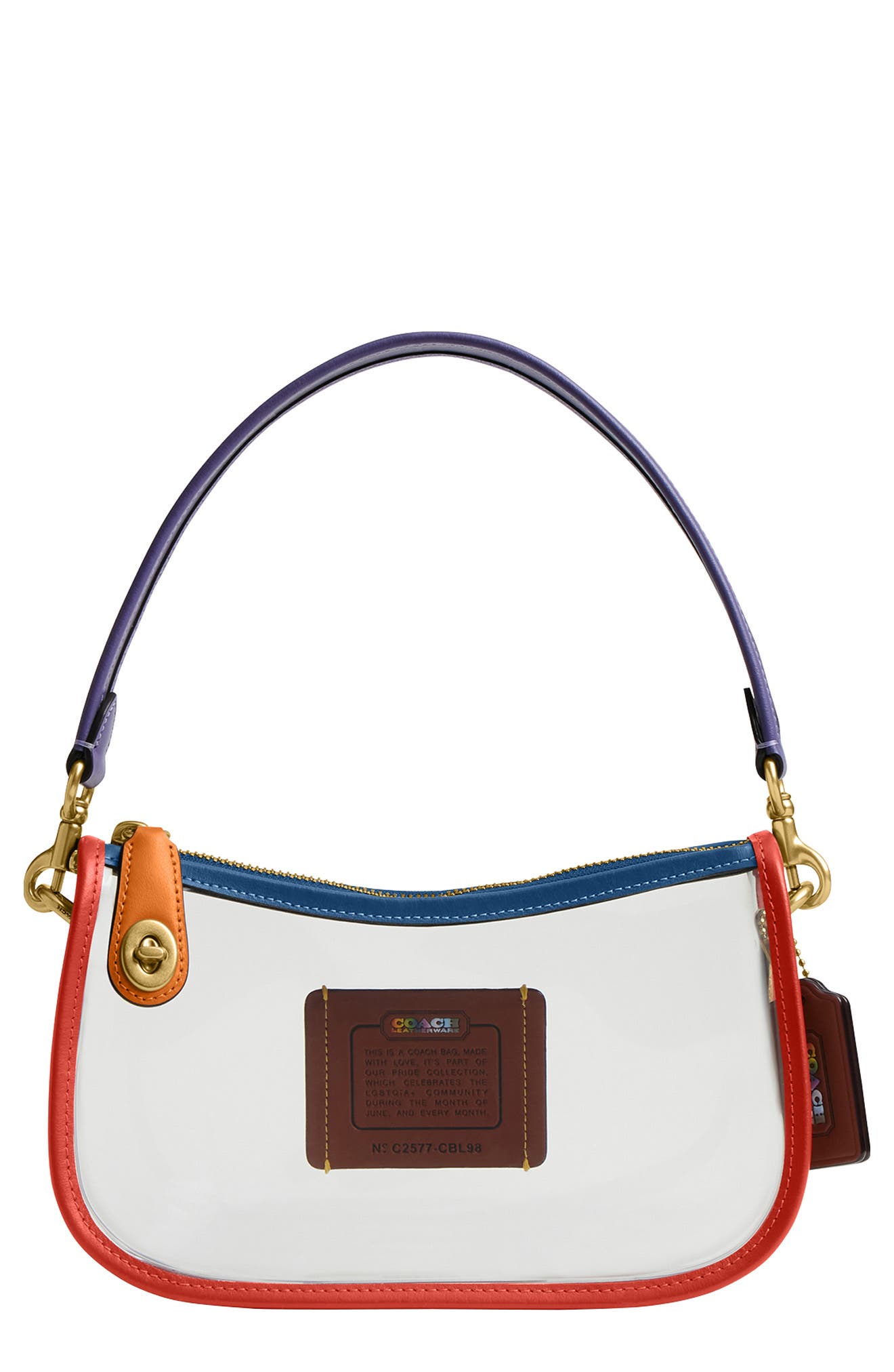 COACH Originals Rainbow PVC Shoulder Bag