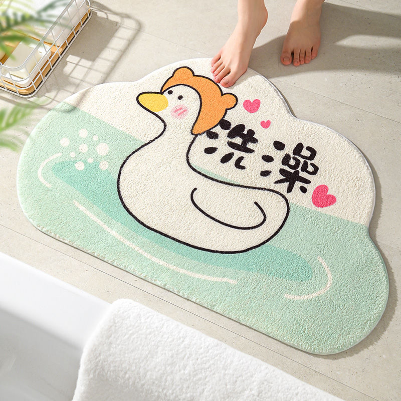 家用卫生间地垫浴室吸水防滑垫40X60