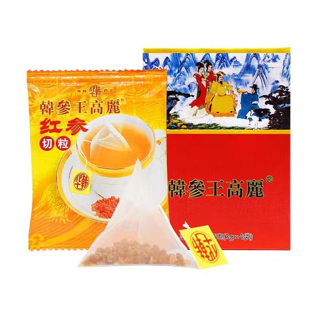 【华韩骏龙】韩参王高丽红参片参切片